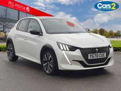 White Used 2020 Peugeot 208 GT-line Hatchback | £11,490 (Fair price)
