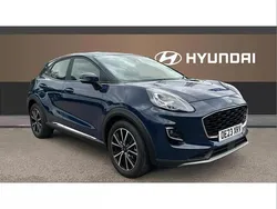 Blue Used 2023 Ford Puma Titanium SUV | £14,989 (Good price)