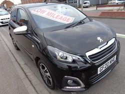 Black Used 2020 Peugeot 108 Collection Hatchback | £6,995 (Fair price)