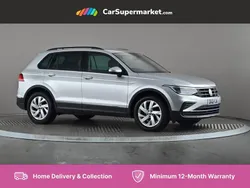 Silver Used 2021 VW Tiguan Life SUV | £18,697 (Good price)