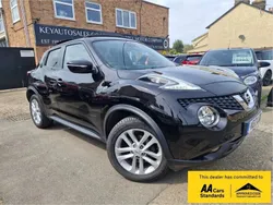 Black Used 2017 Nissan Juke N-Connecta SUV | £6,250 (Fair price)