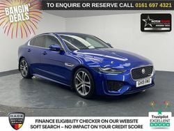 Blue Used 2019 Jaguar XE R-Dynamic Sedan | £17,970 (Fair price)