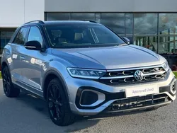 Pyrite silver metallic black Used 2024 VW T-Roc R-line SUV | £29,624 (A bit pricey)