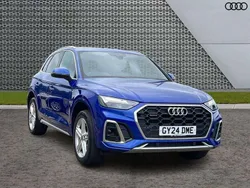 Blue Used 2024 Audi Q5 S-Line SUV | £36,999 (Fair price)