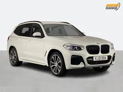 White Used 2021 BMW X3 M Sport SUV | £29,895 (Good price)