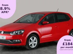 Red Used 2017 VW Polo Edition Hatchback | £11,114 (Fair price)