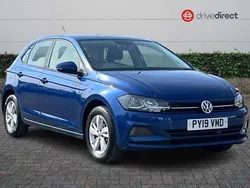 Blue Used 2019 VW Polo SE Hatchback | £13,667 (Good price)