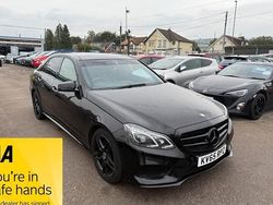 Black Used 2015 Mercedes E220 Premium Sedan | £8,995 (Fair price)