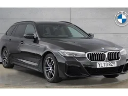Sophisto grey Used 2024 BMW 530e M Sport Estate | £36,495 (Fair price)