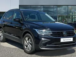 Deep black pearlescent Used 2022 VW Tiguan Life SUV | £19,722 (Super price)