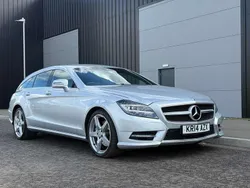 Silver Used 2014 Mercedes CLS350 AMG Estate | £9,990 (Super price)