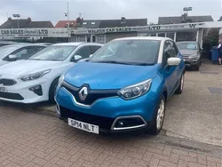 Blue/cream Used 2014 Renault Captur Dynamique SUV | £5,995 (Fair price)