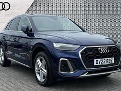 Blue Used 2022 Audi Q5 S-Line SUV | £27,598 (Good price)