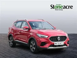 Red Used 2021 MG ZS Excite Sedan | £11,495 (Fair price)