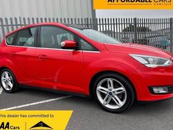 Red Used 2018 Ford C-MAX Titanium X MPV | £10,950 (A bit pricey)