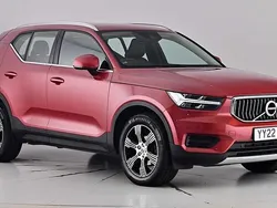 Fusion red Used 2022 Volvo XC40 Inscription SUV | £23,650 (Good price)