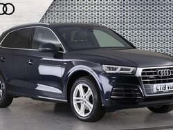Blue Used 2019 Audi Q5 S-Line SUV | £22,799 (Good price)