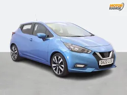 Blue Used 2022 Nissan Micra Tekna Hatchback | £12,895 (Fair price)
