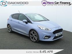 Blue Used 2021 Ford Fiesta ST-Line X Hatchback | £13,415 (Fair price)