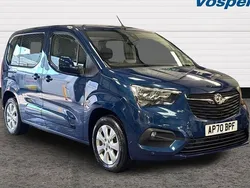 Blue Used 2020 Vauxhall Combo S MPV | £15,790 (Fair price)