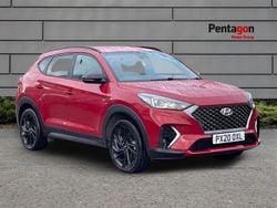 Red Used 2020 Hyundai Tucson N Line SUV | £14,695 (Fair price)