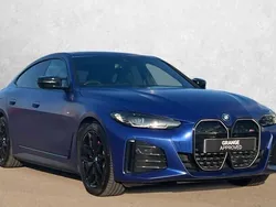 Blue Used 2023 BMW i4 Shadowline Sedan | £41,890 (Fair price)