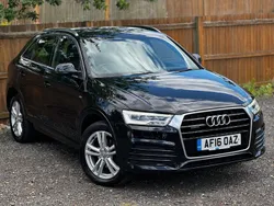 Black Used 2016 Audi Q3 S-Line SUV | £9,650 (Fair price)