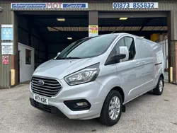 Silver Used 2021 Ford Transit Custom Limited Van | £18,495 (Fair price)