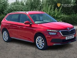 Red Used 2021 Skoda Kamiq SE L SUV | £16,399 (Fair price)