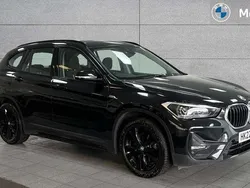 Black sapphire Used 2022 BMW X1 Sport Line SUV | £19,618 (Fair price)