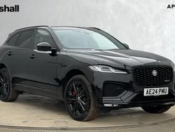 Metallic santorini black Used 2024 Jaguar F-Pace R-Dynamic SUV | £44,495 (Expensive)