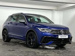 Blue Used 2021 VW Tiguan R SUV | £32,495 (Fair price)