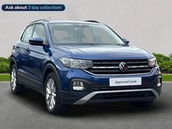 Blue Used 2022 VW T-Cross SE SUV | £16,295 (Fair price)
