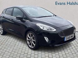 Black Used 2018 Ford Fiesta Titanium Hatchback | £9,400 (Fair price)