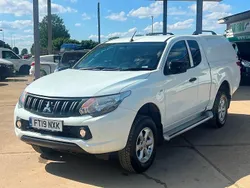 White Used 2019 Mitsubishi L200 Pickup | £10,950 (Super price)