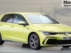 Yellow Used 2021 VW Golf VIII R-line Hatchback | £17,814 (Fair price)