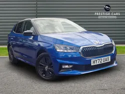 Blue Used 2022 Skoda Fabia Colour Edition Hatchback | £15,492 (Fair price)