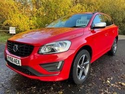 Red Used 2015 Volvo XC60 R-Design SUV | £9,995 (Fair price)