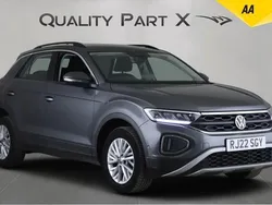 Grey Used 2022 VW T-Roc Life SUV | £17,480 (Good price)