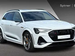 White Used 2022 Audi e-tron Advanced SUV | £39,000 (Super price)