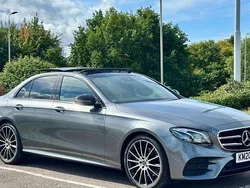 Grey Used 2020 Mercedes E300 AMG line Sedan | £27,950 (Good price)
