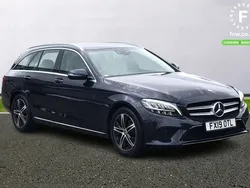 Blue Used 2019 Mercedes C200 Active Estate | £15,099 (Super price)