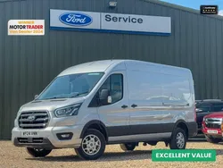 Silver Used 2024 Ford Transit Limited Van | £27,349 (Expensive)