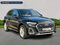 Black Used 2021 Audi Q5 S-Line SUV | £29,978 (Good price)