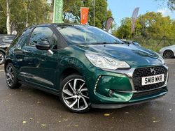 Green Used 2018 DS Automobiles DS3 Connected Chic Hatchback | £5,495 (Fair price)