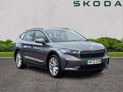 Grey Used 2022 Skoda Enyaq iV ecoSuite SUV | £18,767 (Fair price)