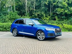 Blue Used 2017 Audi SQ7 Design SUV | £30,995 (Fair price)