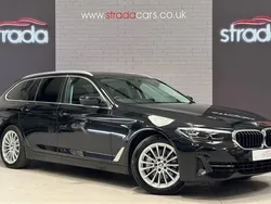 Black Used 2021 BMW 530e Impressive Estate | £27,596
