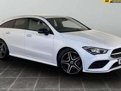 White Used 2022 Mercedes CLA180 Shooting Brake AMG line Estate | £20,995 (Fair price)