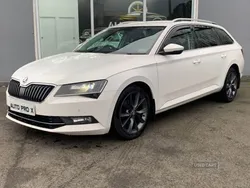 White Used 2016 Skoda Superb SE L Executive Estate | £4,950
